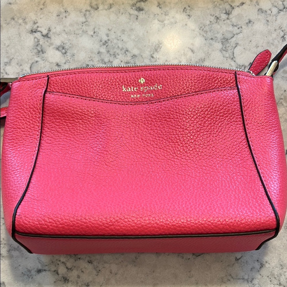 Kate Spade Pink Leather Crossbody Bag